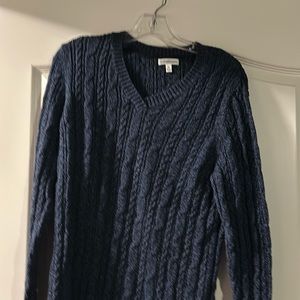 Women’s craft and barrow sweater size xl blue